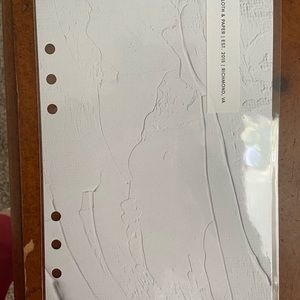 Cloth + Paper A5 Paint Texture Planner Dashboard